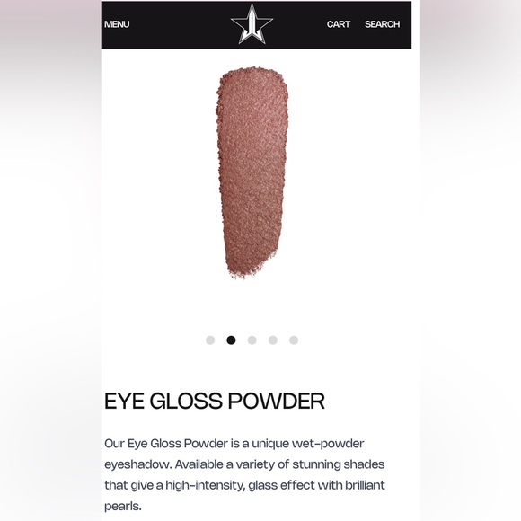 Jeffree Star 🌟 Eye Gloss Powder- Voyeurism BNIB - Picture 3 of 4